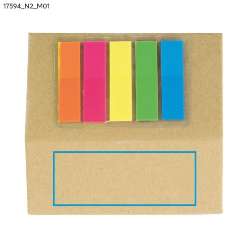 Zestaw karteczek HATO brązowy