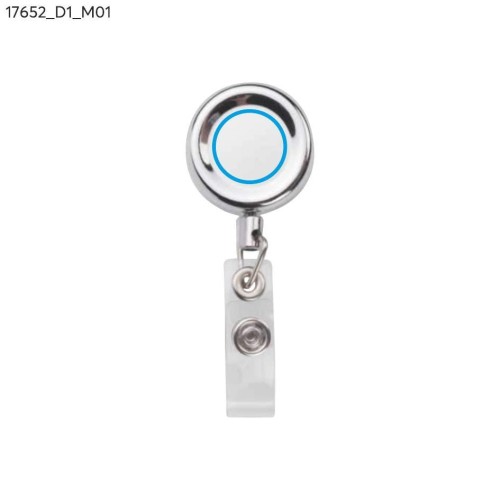 Skipass metalowy VIP srebrny