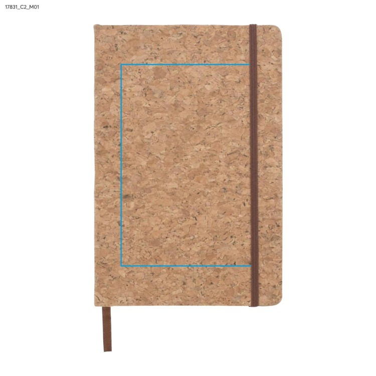Notes CORA A5 beżowy (naturalny)