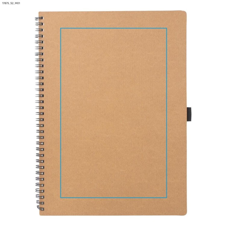 Notes STIN A4 brązowy