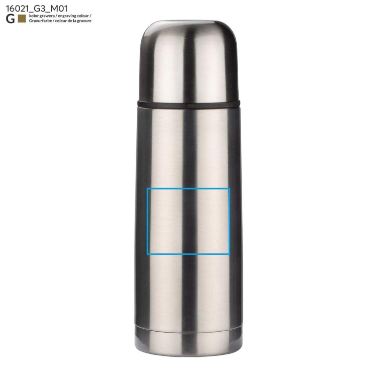 Termos SVEN 350 ml srebrny