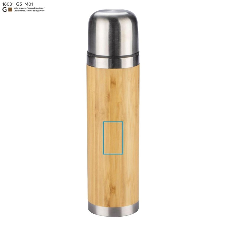 Termos BAMBI 500 ml beżowy (naturalny)