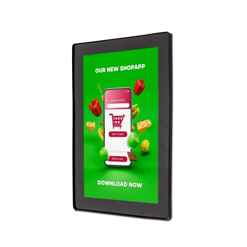 Ramka magnetyczna A4 (21 x 29,7 cm) czarna rama informacyjna magnetyczna rama reklamowa na plakat rama plakatowa wysokiej jakości