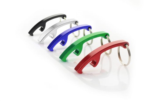 Brelok 2 w 1 ABRI czarny z logo