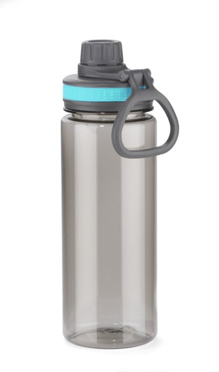 Bidon GREY 700 ml błękitny z logo