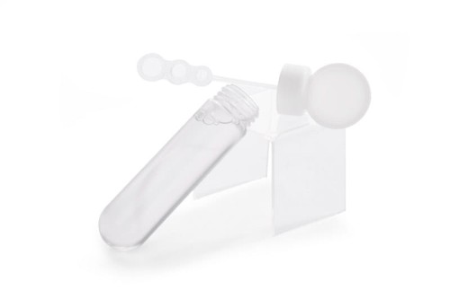 Bańki mydlane BUBBLES, 30 ml biały z logo