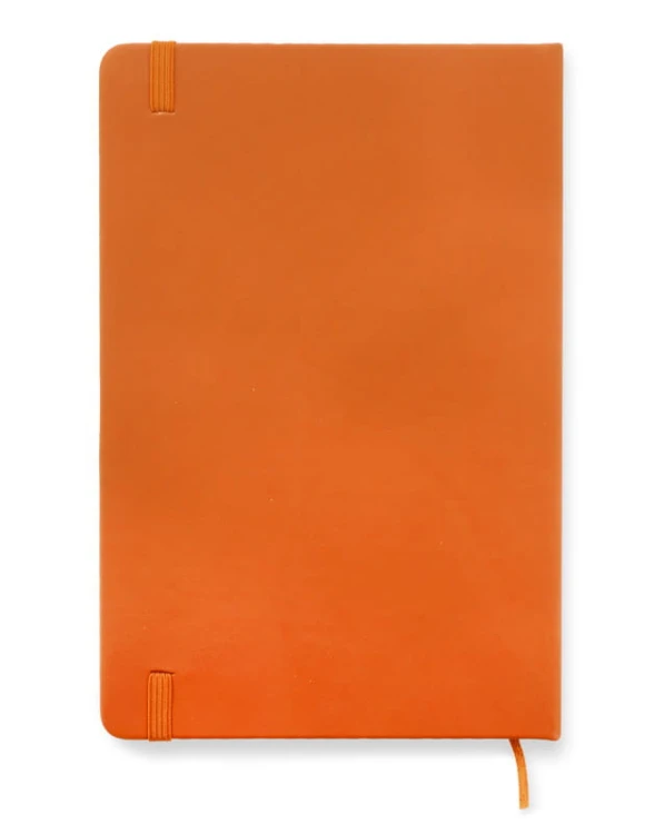 Notes VITAL A5 pomarańczowy z logo