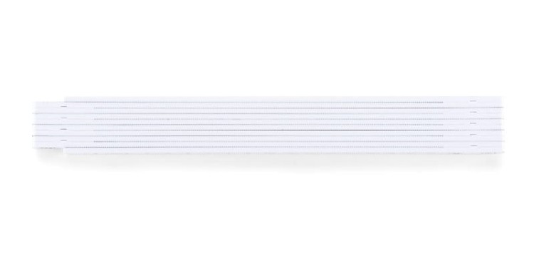 Miara SCALO 2 m biały z logo