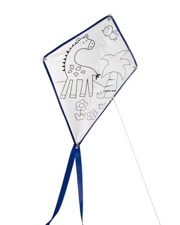 Latawiec KAJTO biały z logo