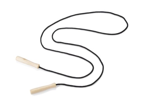 Skakanka SALTI czarny z logo