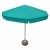 Parasol gastronomiczny 2x2 - okrągły z indywidualnym nadrukiem ogrodowy barowy parasol restauracyjny piwny handlowy parasol hotelowy parasol reklamowy