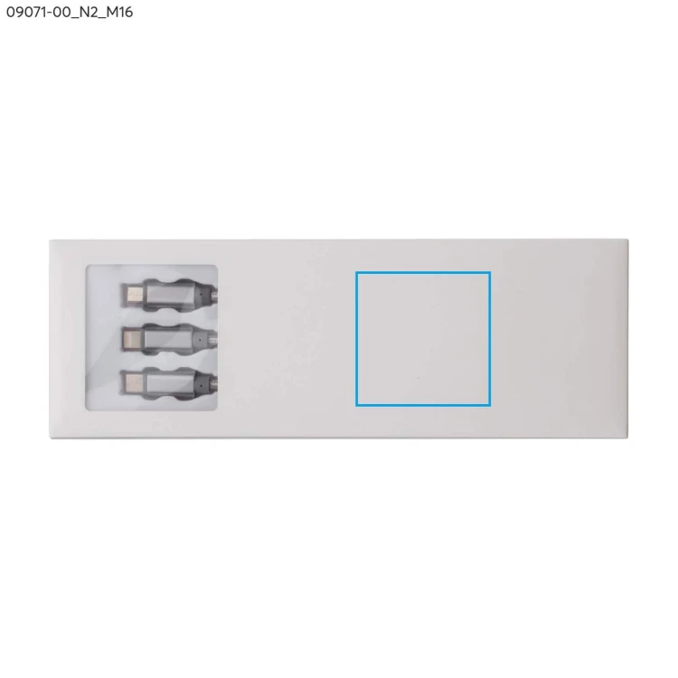 Kabel USB 3 w 1 TALA srebrny
