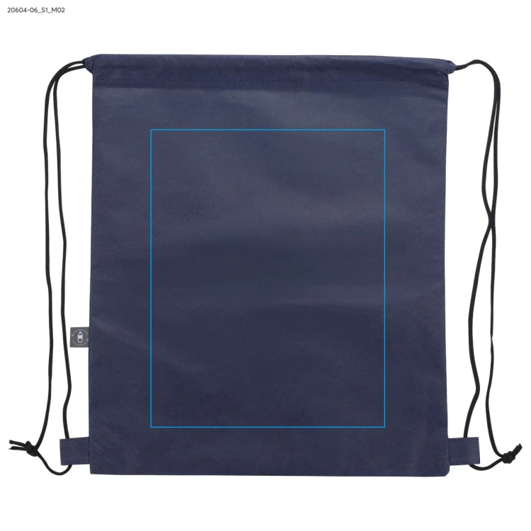 Worek rPET GARTY granatowy
