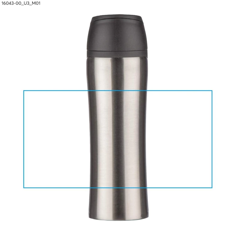 Kubek termiczny MIKE 450 ml srebrny