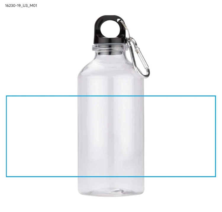 Butelka rPET TINKA 400 ml przezroczysty