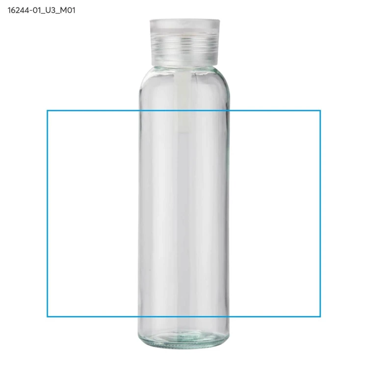 Butelka szklana VERRE 500 ml biały