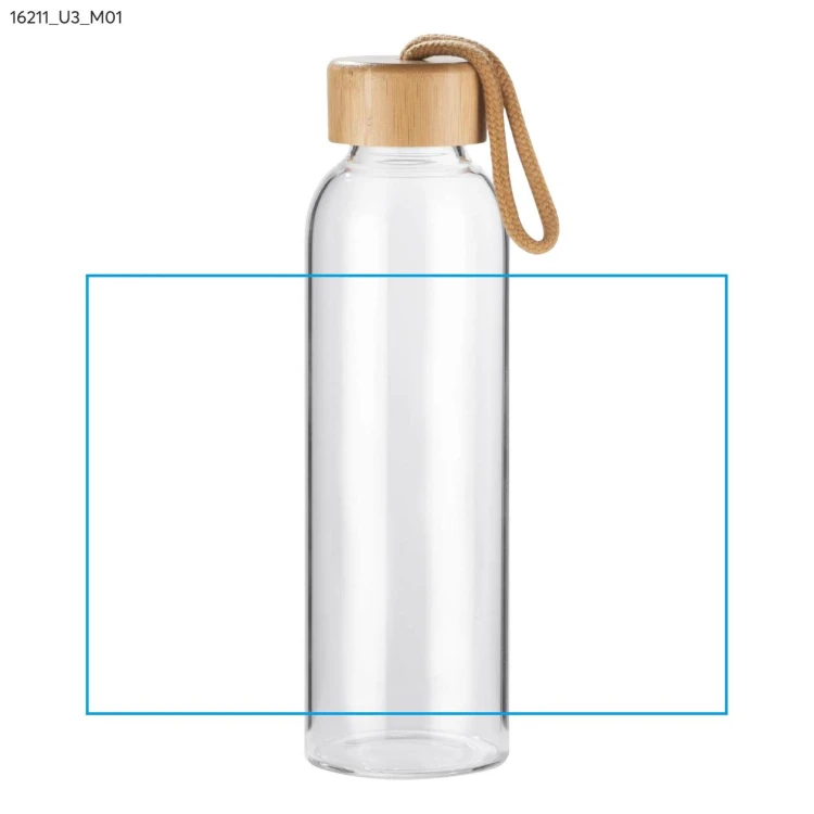 Butelka szklana VIDO 560 ml przezroczysty