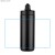 Bidon termiczny VELORA 500 ml czarny z logo