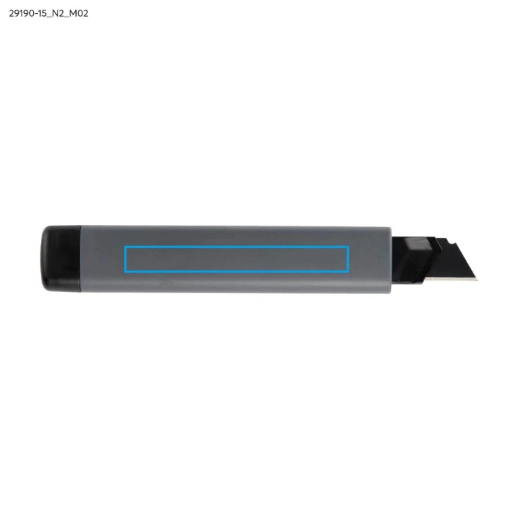 Nożyk stalowy BOM grafitowy z logo