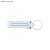 Pamięć USB BUDVA 16 GB biały