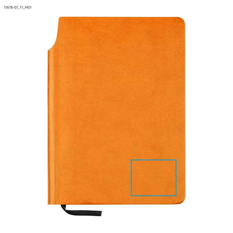 Notes MOLI A5 pomarańczowy