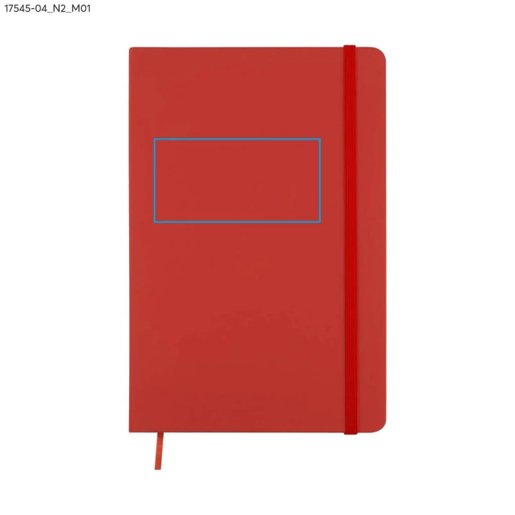 Notes VITAL A5 czerwony