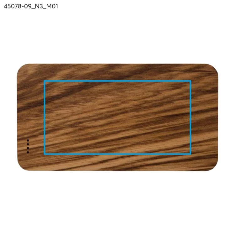 Power bank VIOUR 4000 mAh brązowy