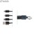 Kabel USB 3 w 1 TAUS czarny