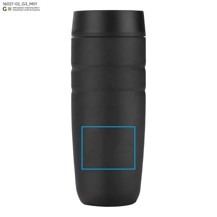 Kubek termiczny UNIT 350 ml czarny