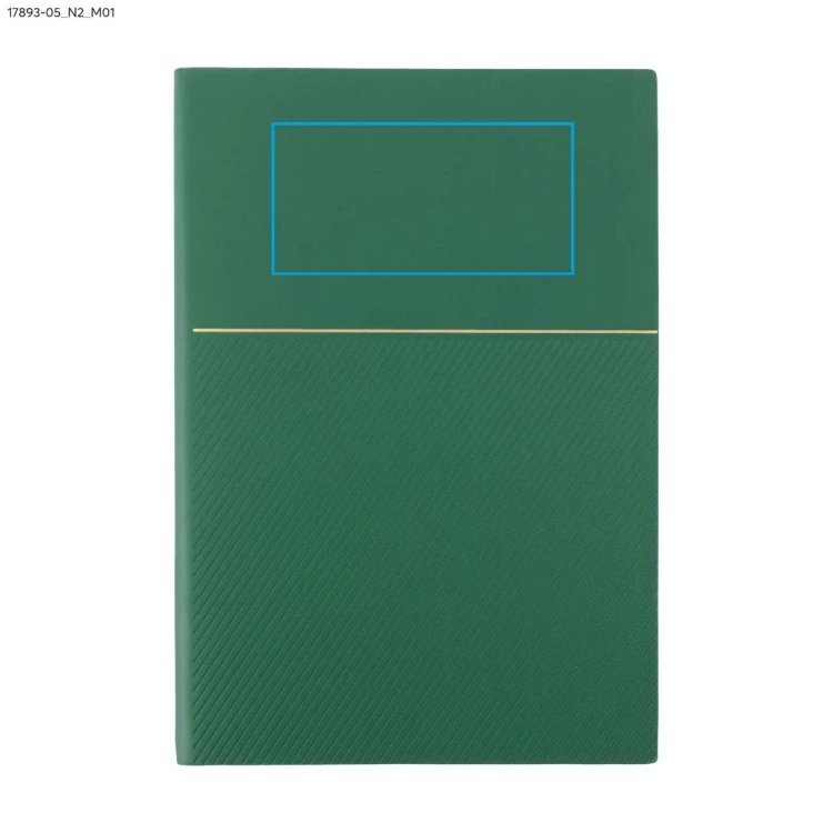 Notes LORE A5 zielony