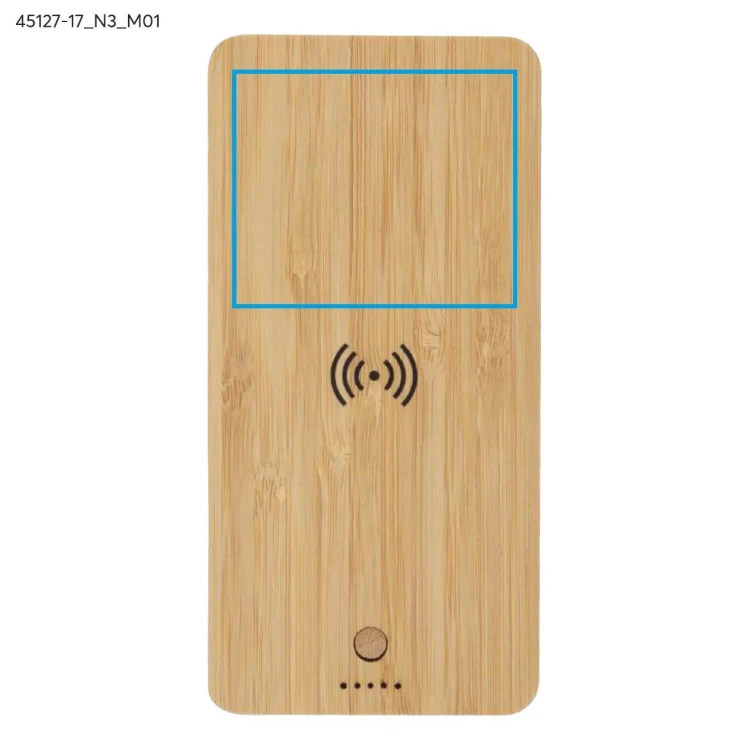 Power bank BORRA 10000 mAh beżowy (naturalny)