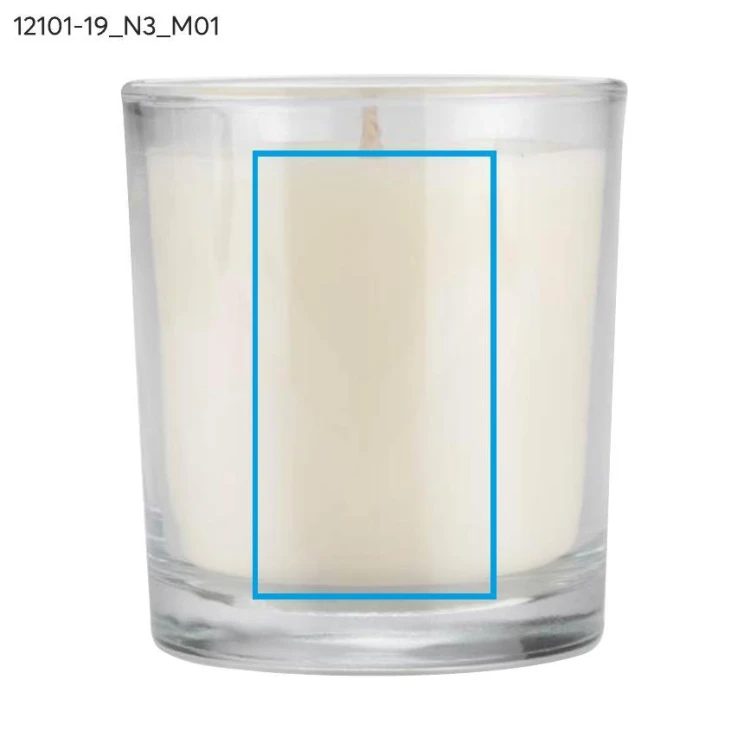 Świeca sojowa 170g - Lemongrass & Ginger - VERA YOUNG przezroczysty