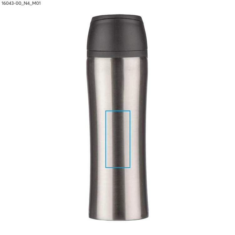 Kubek termiczny MIKE 450 ml srebrny