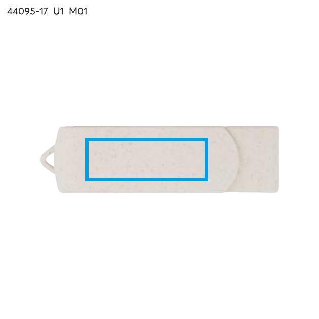 Pamięć USB TWISTO ECO 32 GB beżowy (naturalny)