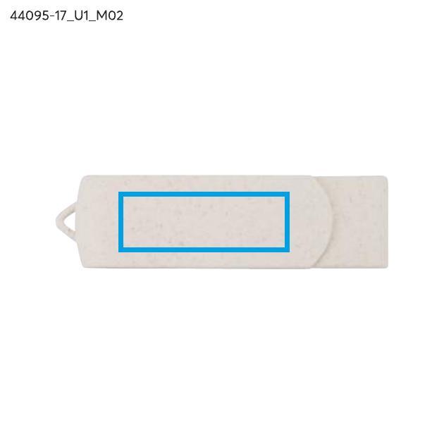 Pamięć USB TWISTO ECO 32 GB beżowy (naturalny)