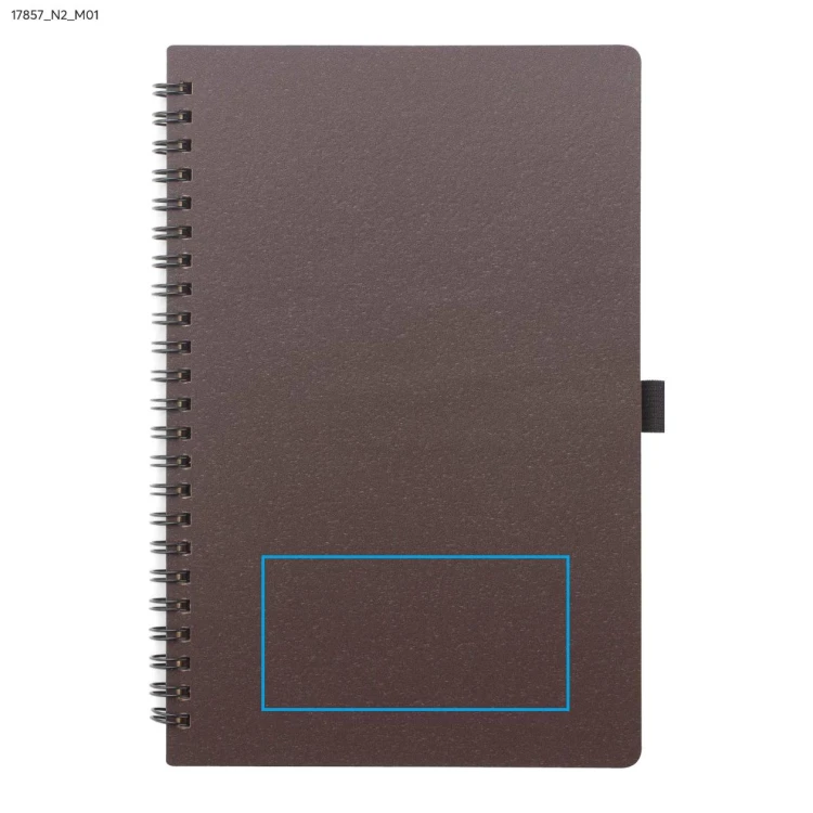 Notes kawowy KOPI A5 brązowy