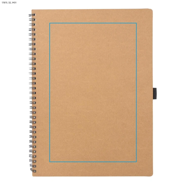 Notes STIN A4 brązowy