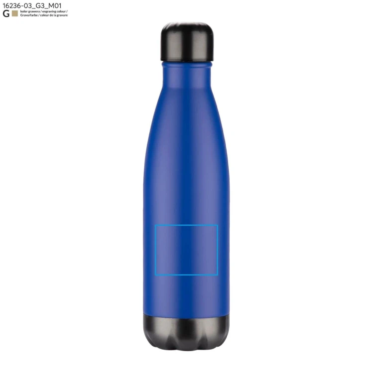 Butelka termiczna 500 ml WATRO niebieski
