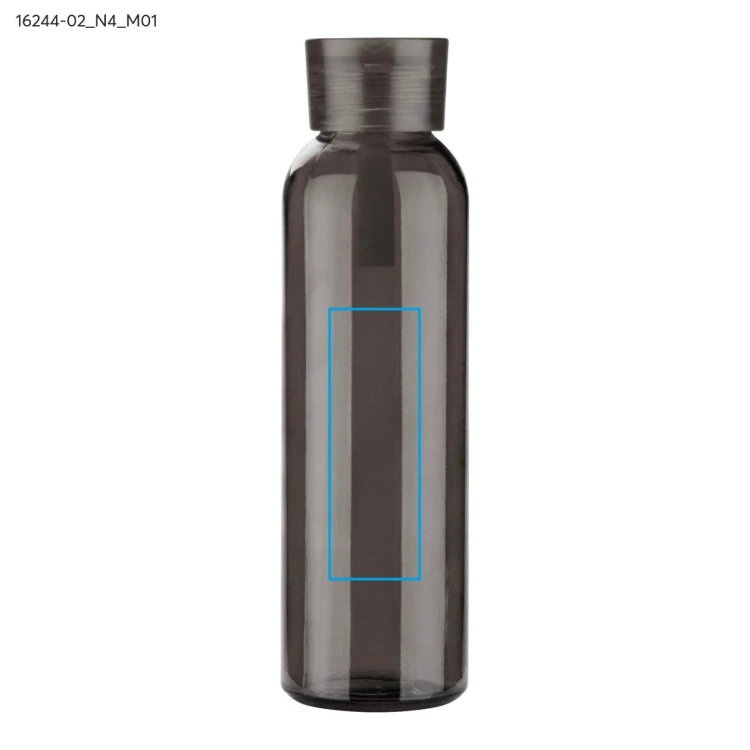 Butelka szklana VERRE 500 ml czarny