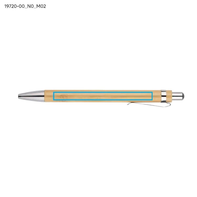 Długopis bambusowy BUSU beżowy (naturalny)
