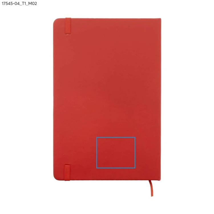 Notes VITAL A5 czerwony
