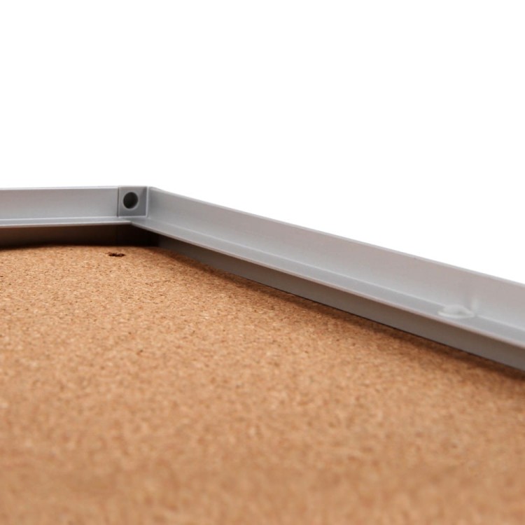 Detal - Gablota korkowa XSC 6xA4 66x61 cm zamykana na kluczyk do użytku wewnętrznego gablota wewnętrzna gablota ogłoszeniowa gablota informacyjna tablica ogłoszeń tablica informacyjna