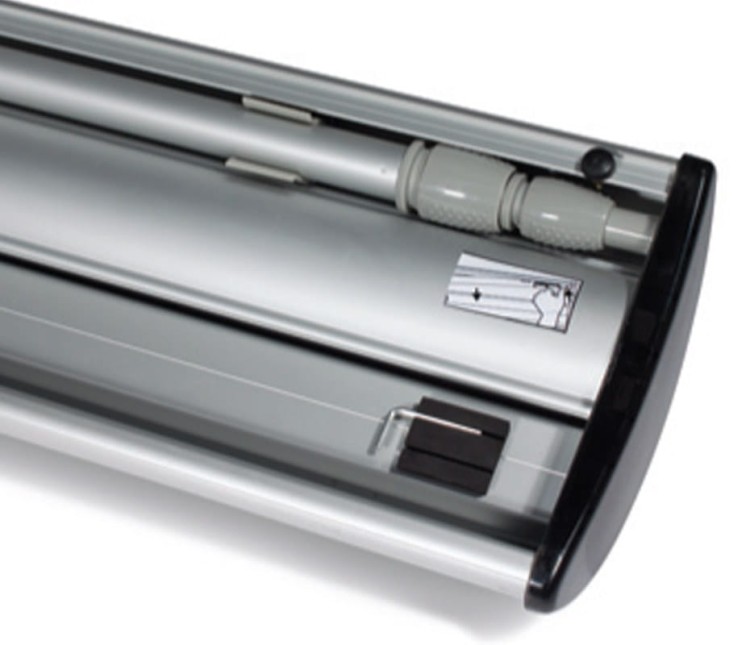 Kaseta - Rollup Barracuda 120 x 200 cm stojak reklamowy rozwijany z opcją wydruku