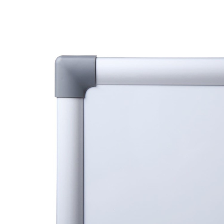 Plastikowa nakładka - Magnetyczna tablica suchościeralna SCRITTO® Economy 200 x 100 cm tablica suchościeralna magnetyczna do urzędu szkoły biura do pisania markerem pisakiem flamastrem suchościeralnym