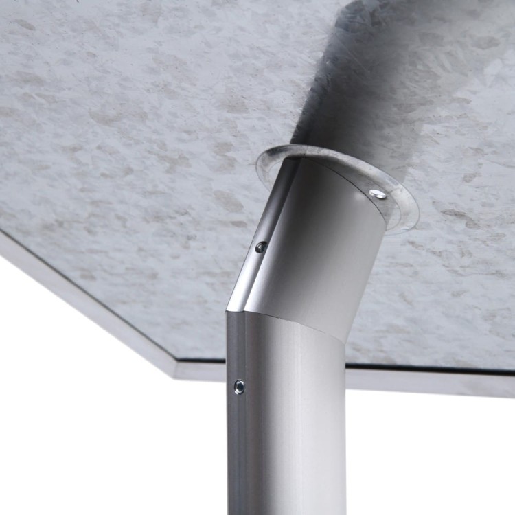 Detal - Stojak na menu stojak prezenter na kartę menu stojak informacyjny prezentacyjny z Ramką OWZ A4 do restauracji gastronomii do hotelu stojak na plakat Menu Board