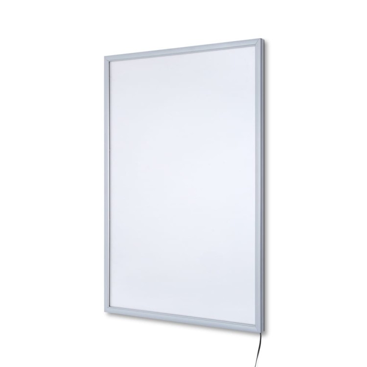 Ramka LED podświetlana PLED Economy A4 (21,0 x 29,7 cm) rama na plakat zdjęcia obraz zatrzaskowa OWZ podświetlana rama plakatowa wysokiej jakości