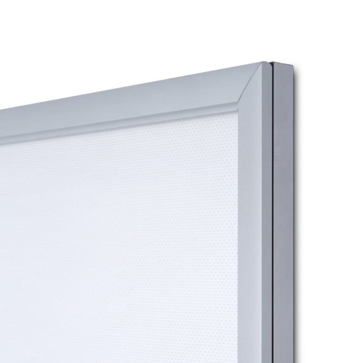 Detal - Ramka LED podświetlana PLED Economy A0 (84,1 x 118,9 cm) rama na plakat zdjęcia obraz zatrzaskowa OWZ podświetlana rama plakatowa wysokiej jakości