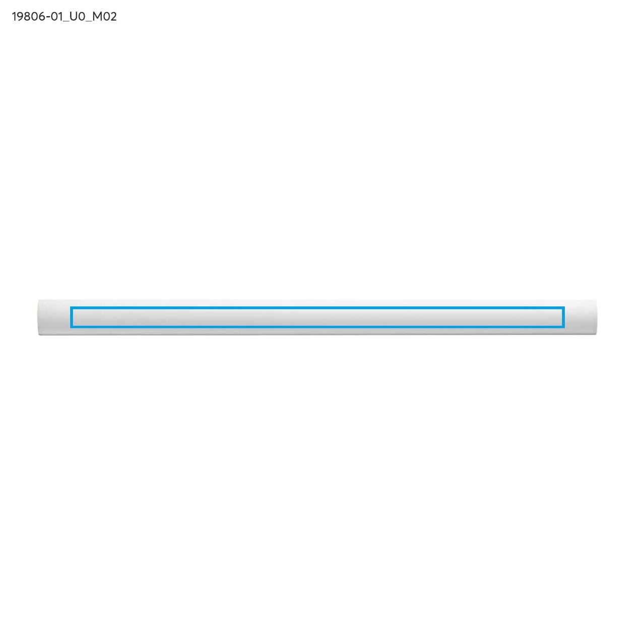 Ołówek stolarski BOB biały