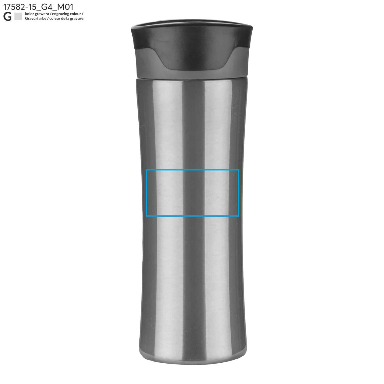 Kubek termiczny ARCTIC 400 ml grafitowy