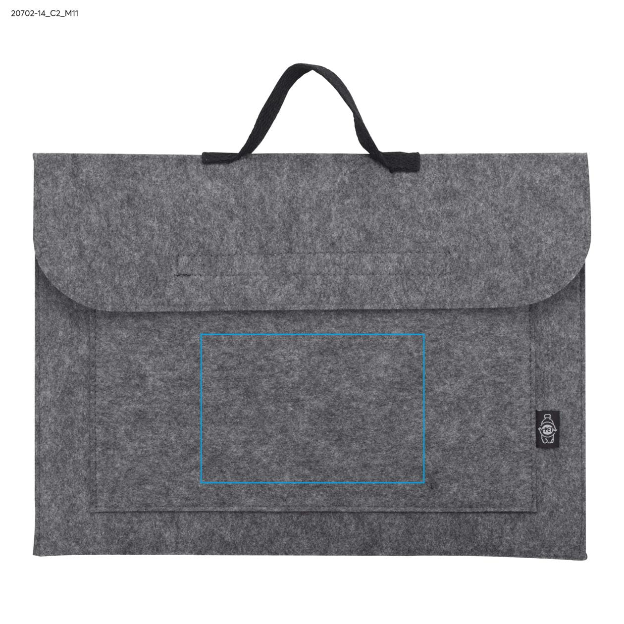 Etui na laptop TARO popielaty (szary)